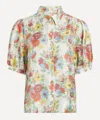 Liberty Women's Madeleine Silk Puff-sleeve Shirt
