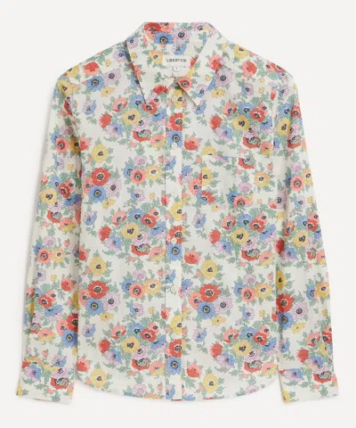 LIBERTY LIBERTY WOMEN'S MADELEINE TANA LAWN COTTON FITTED SHIRT