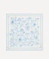Liberty Women's Mono Muse 45x45 Silk Scarf In Blue
