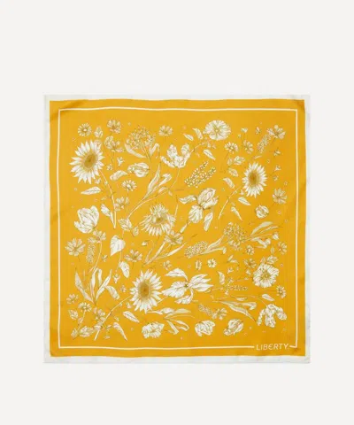 Liberty Women's Mono Muse 45x45 Silk Scarf