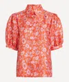 Liberty Women's Mono Muse Puff-sleeve Shirt