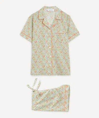 Liberty Women's Nazanin Tana Lawn Cotton Short Pyjama Set In Multi