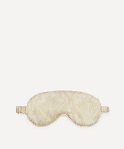 Liberty Women's Nouveau Ianthe Silk Eye Mask In Neutral