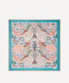 Liberty Women's Peacock Fiesta 140x140 Silk Scarf