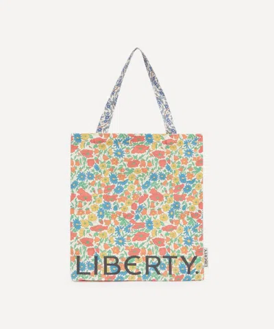 Liberty Women's Poppy Daisy And Empress Cotton Tote Bag In Multi