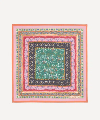 Liberty Women's Prospect Trail Silk Scarf 45 In Pink