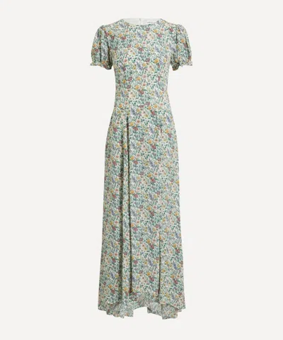Liberty Women's Rachel Meadow Midnight Maxi Dress In Green