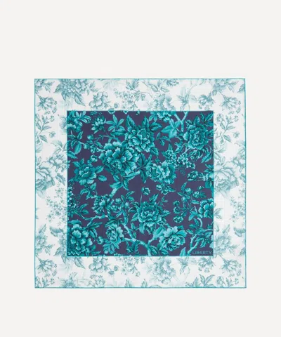 Liberty Women's Regency Trail Silk Scarf 70 In Blue