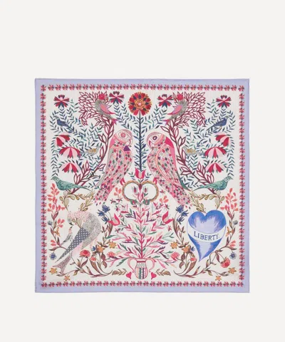 Liberty Women's Stolen Heart Silk Scarf 45 In Purple