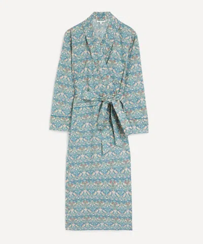 Liberty Women's Strawberry Thief Tana Lawn Cotton Robe