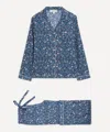 Liberty Women's Tapestry Tana Lawn Cotton Pyjama Set In Blue