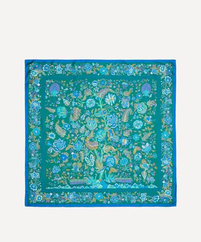 Liberty Women's Tree Of Life 90x90 Silk Scarf