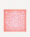 Liberty Women's Tree Of Life Meadow 140x140 Wool-silk Scarf