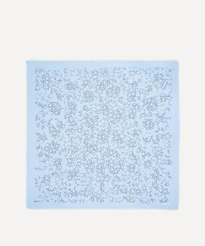 Liberty Women's Tree Of Life Meadow 140x140 Wool-silk Scarf