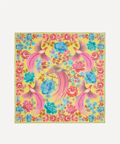 Liberty Women's Tropical Shawl Silk Scarf 90 In Multi