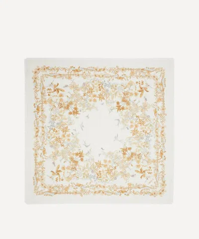 Liberty Women's Tropical Toile Cashmere-silk Scarf 140 In Neutral