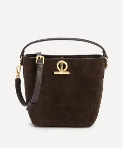 Liberty Women's Wardour Suede Mini Bucket Bag In Brown