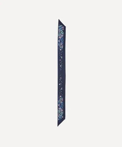 Liberty Women's Where Flowers Bloom 6x87 Silk Ribonette In Navy