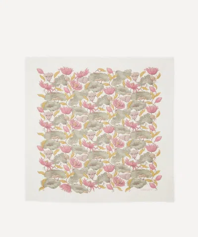 Liberty Women's Wild Lotus Cashmere-silk Scarf 140 In Pattern