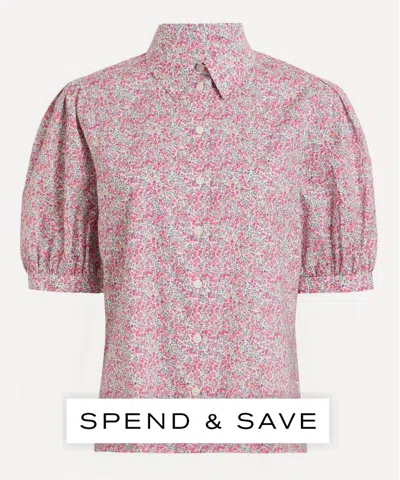 Liberty Women's Wiltshire Bud Puff-sleeve Shirt