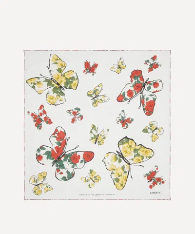Liberty Women's Wings Silk Scarf 90 In Red