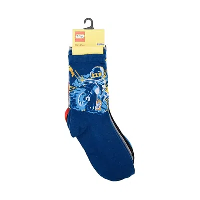 Licensed Properties Kids' Boys 5 Pair Crew Socks In Blue
