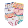 Licensed Properties Cocomelon Toddler Girls Cocomelon 7 Pack Brief Panty Tgup4852 In Multi