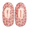 Licensed Properties Fuzzy Womens 1 Pair Strawberry Shortcake Slipper Socks In Pink