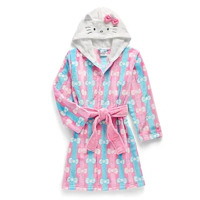 Licensed Properties Kids' Girls Long Sleeve Robe In Pink