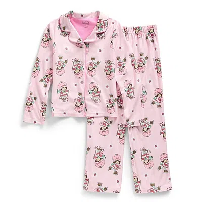 Licensed Properties Kids' Girls Strawberry Shortcake Long Sleeve 2-pc. Pajama Set In Pink
