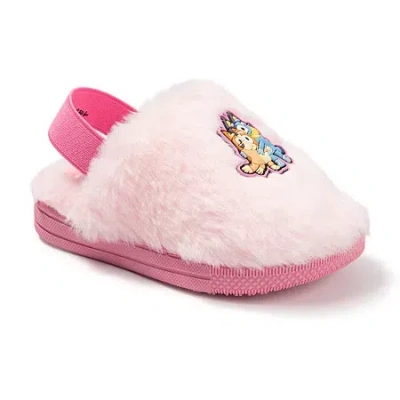 Licensed Properties Babies' Infant Girls Bluey Slip-on Slippers Wide Width In Pink