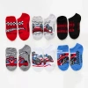 Licensed Properties Little & Big Kid Boys Multi-pack 6 Pair Hot Wheels No Show Socks In Multi