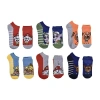 Licensed Properties Little & Big Kid Boys Multi-pack 6 Pair Paw Patrol No Show Socks In Multi