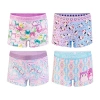 Licensed Properties Little & Big Kid Girls 4 Pack Multi-pack Boyshort Panty Gabp7700 In Multi