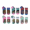 Licensed Properties Little & Big Kid Girls Multi-pack 6 Pair Lol No Show Socks In Multi