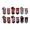 Licensed Properties Little & Big Kid Girls Multi-pack 6 Pair Minnie Mouse No Show Socks In Multi