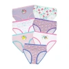 Licensed Properties Little & Big Kid Girls Squishmallows 7 Pack Brief Panty Gup7701 In Multi