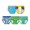 Licensed Properties Little Boys Minecraft 5 Pack Briefs Bup2433 In Multi
