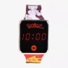 Licensed Properties Pokeman Boys Digital Multicolor Strap Watch Pok4261jc In Black