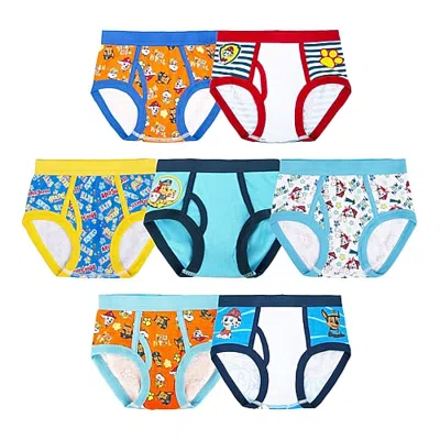 Licensed Properties Babies' Toddler Boys Paw Patrol 7 Pack Briefs Tbup3713 In Multiple Colors