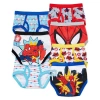Licensed Properties Toddler Boys Spiderman 7 Pack Briefs Tbup5384 In Multi