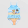 Licensed Properties Toddler Girls Bluey One Piece Swimsuit In Multi