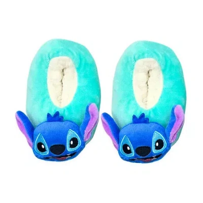 Licensed Properties Babies' Toddler Girls Lilo & Stitch Slip-on Slippers In Blue
