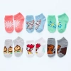 Licensed Properties Toddler Girls Multi-pack 6 Pair Moana Quarter Ankle Socks In Multi