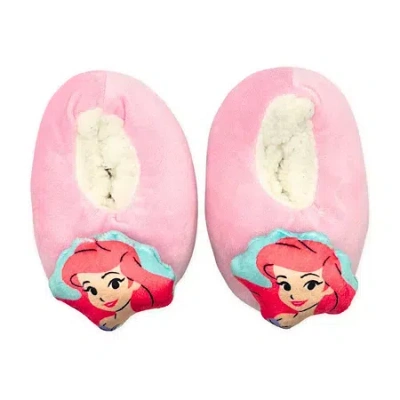 Licensed Properties Babies' Toddler Girls Princess Slip-on Slippers In Pink
