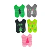 Licensed Properties Wicked Womens Multi-pack 5 Pair Wicked No Show Socks In Green