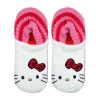 Licensed Properties Womens 1 Pair Hello Kitty Slipper Socks In White