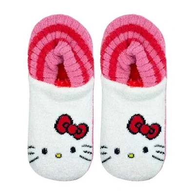 Licensed Properties Womens 1 Pair Hello Kitty Slipper Socks In White