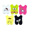 Licensed Properties Womens Multi-pack 5 Pair Hello Kitty Low Cut Socks In White