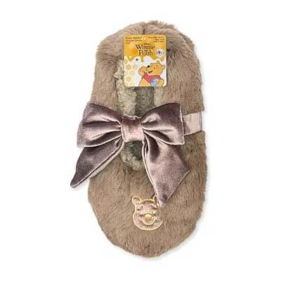 Licensed Properties Womens Multi-pack 1 Pair Winnie The Pooh Slipper Socks In Brown